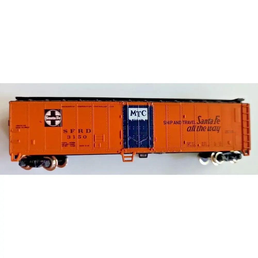 Atlas Santa Fe 50' Mech. Reefer MTC Car N Scale Santa‎ Fe All The Way U105-38